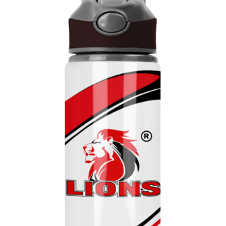 LIONS Rugby Flip Top Spout Sports Water Bottle