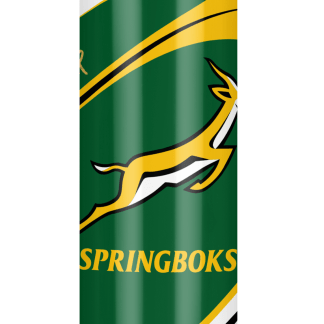 SPRINGBOKS Rugby RWC CHAMPIONS Skinny Tumbler / Travel Mug 20 ozs