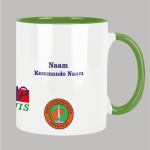 Voortrekker Vrystaat Kamp Avontuur mug Left personalised